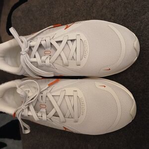 Nike Women's Athletic Shoes - White and Orange